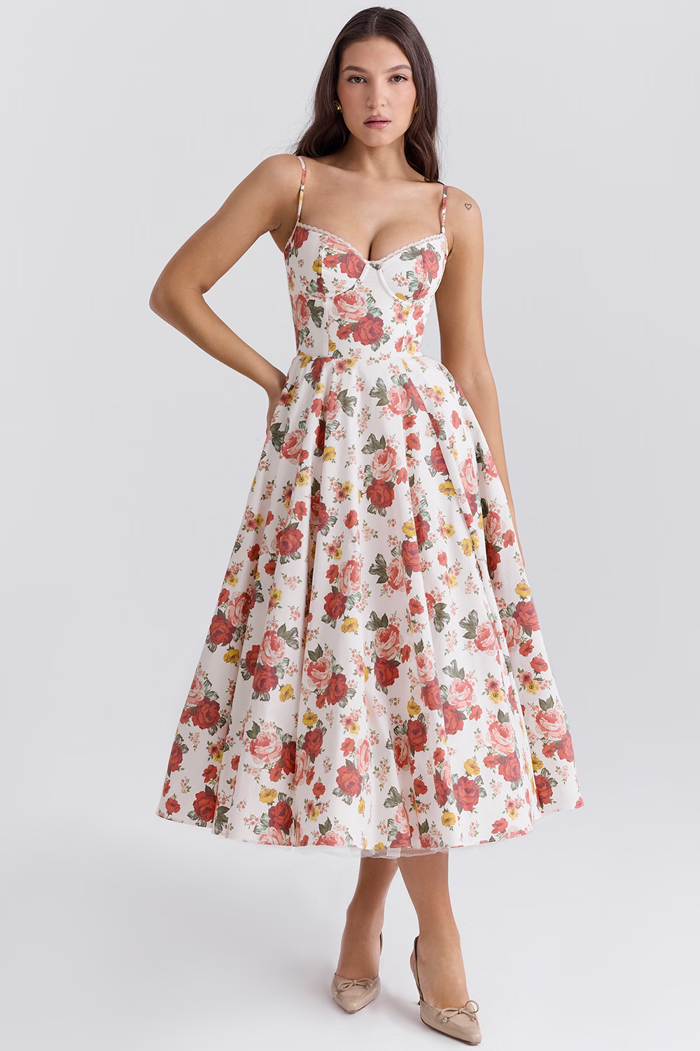 Ramona | Elegante Vestido A-line con Escote en V