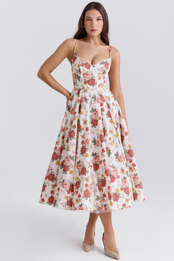 Ramona | Elegante Vestido A-line con Escote en V
