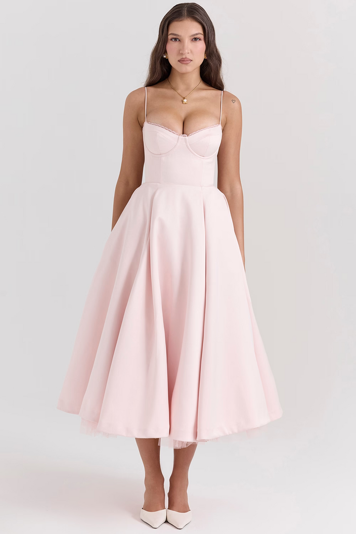 Ramona | Elegante Vestido A-line con Escote en V