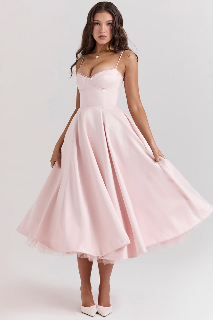 Ramona | Elegante Vestido A-line con Escote en V