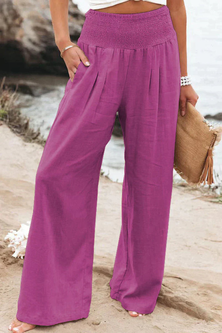 Grethe | Elegantes Pantalones Anchos