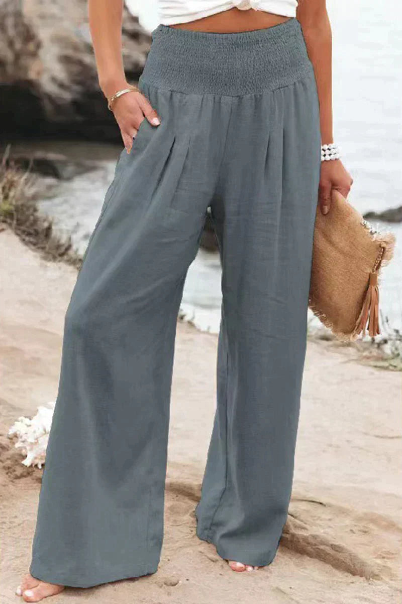 Grethe | Elegantes Pantalones Anchos