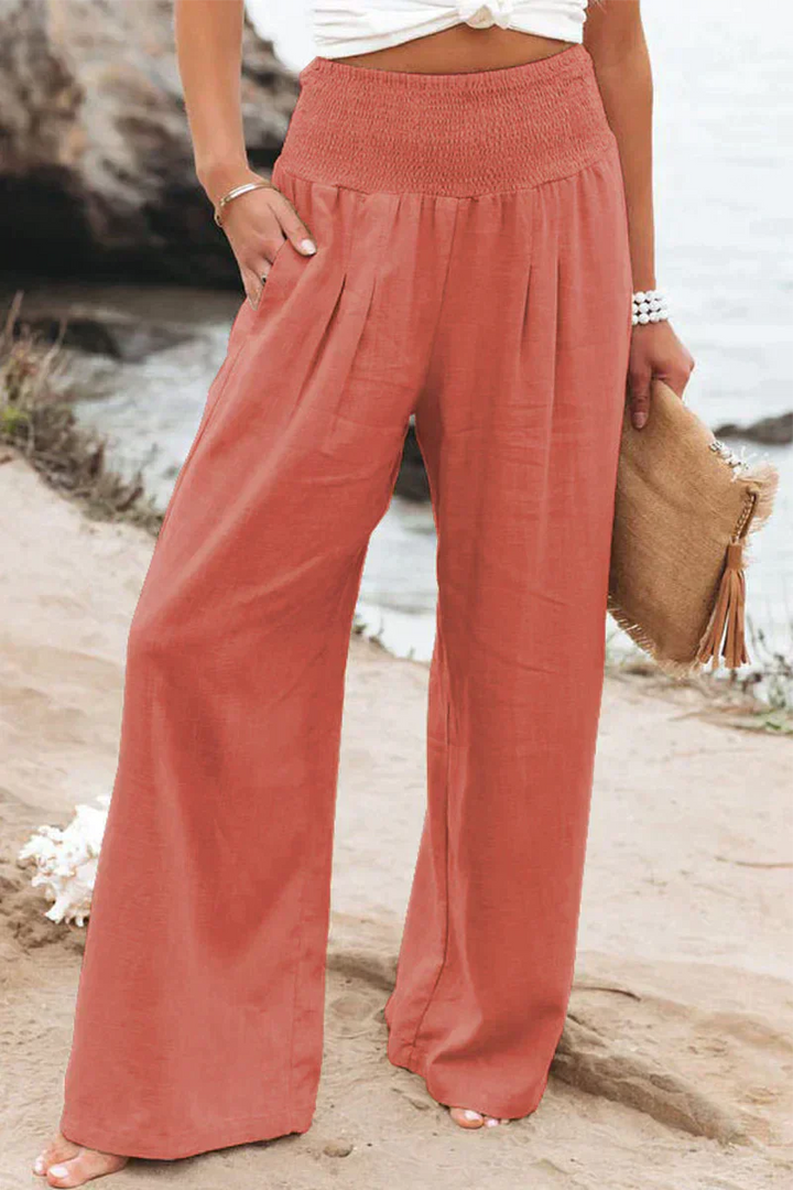 Grethe | Elegantes Pantalones Anchos