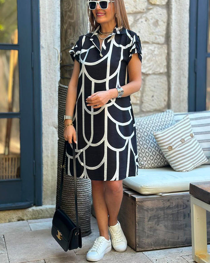 Emy | Elegante Vestido Gráfico