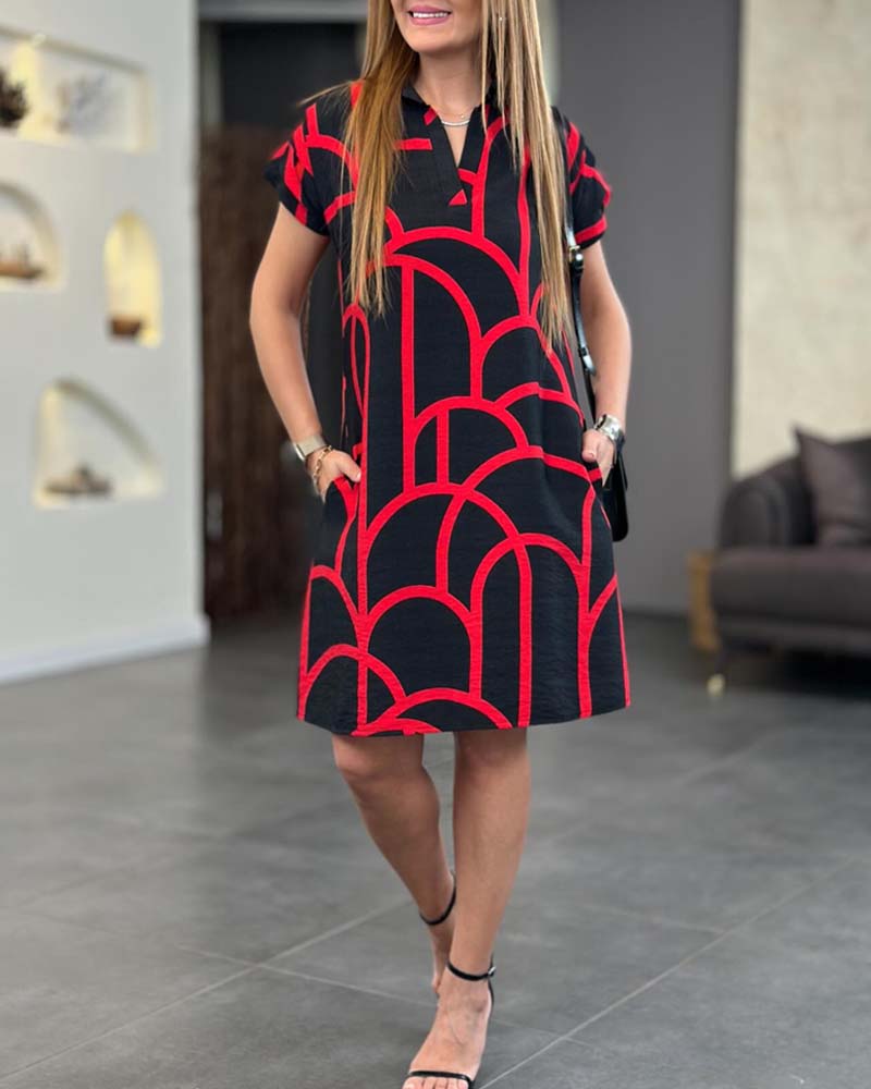 Emy | Elegante Vestido Gráfico