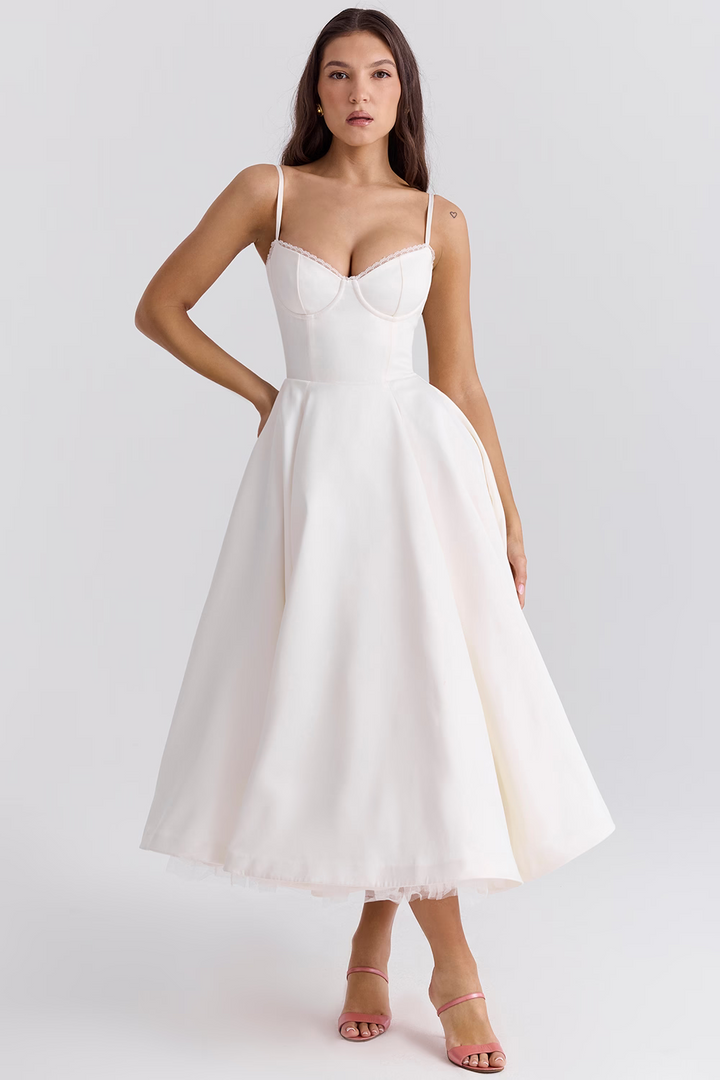 Ramona | Elegante Vestido A-line con Escote en V