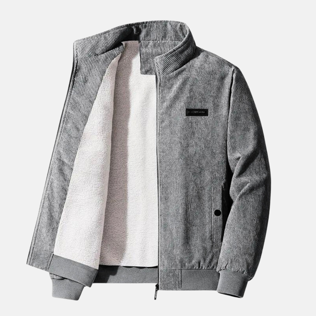 Vilhelm | Chaqueta Bomber de Terciopelo