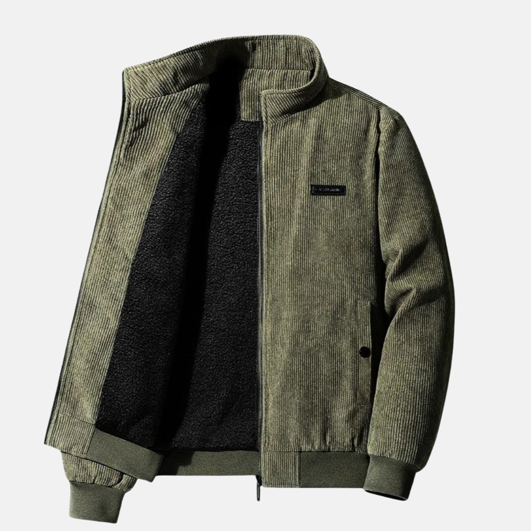 Vilhelm | Chaqueta Bomber de Terciopelo
