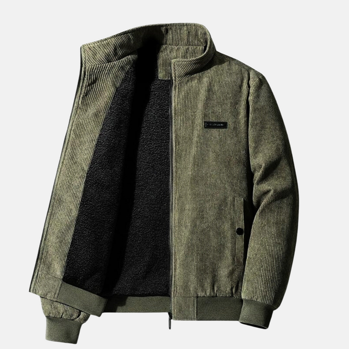 Vilhelm | Chaqueta Bomber de Terciopelo