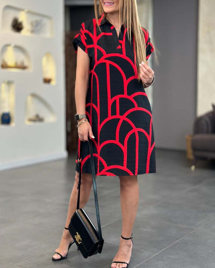 Emy | Elegante Vestido Gráfico