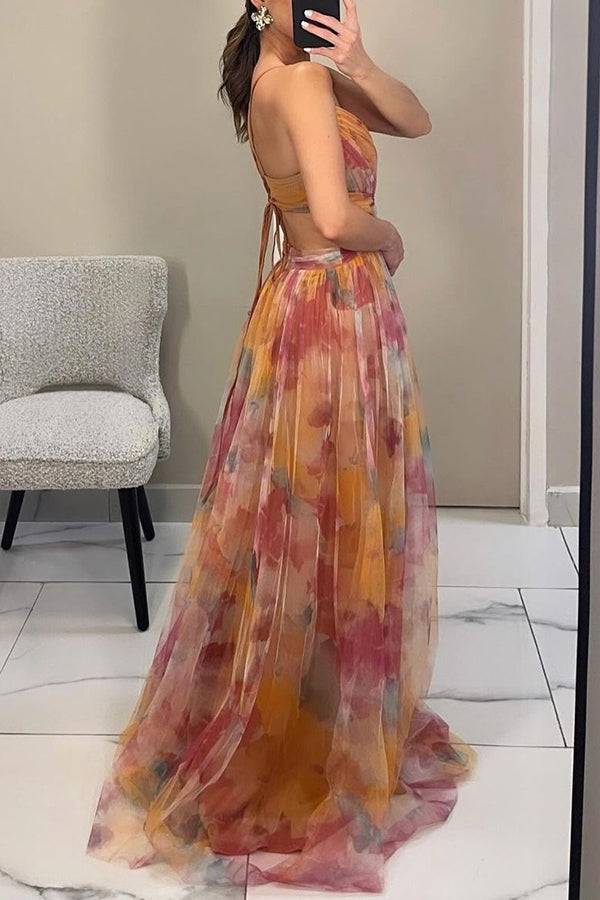 Alma – Maxi Vestido Floral