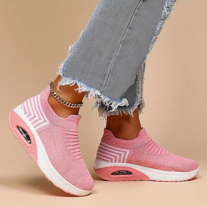 Gitte | Elegantes Zapatillas Slip-On de Punto