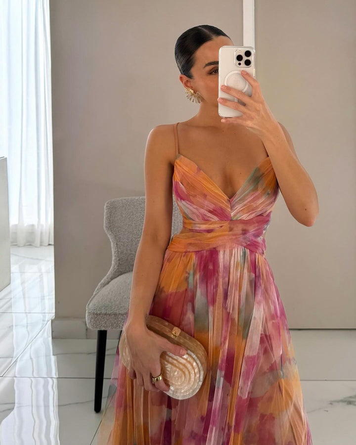 Alma – Maxi Vestido Floral