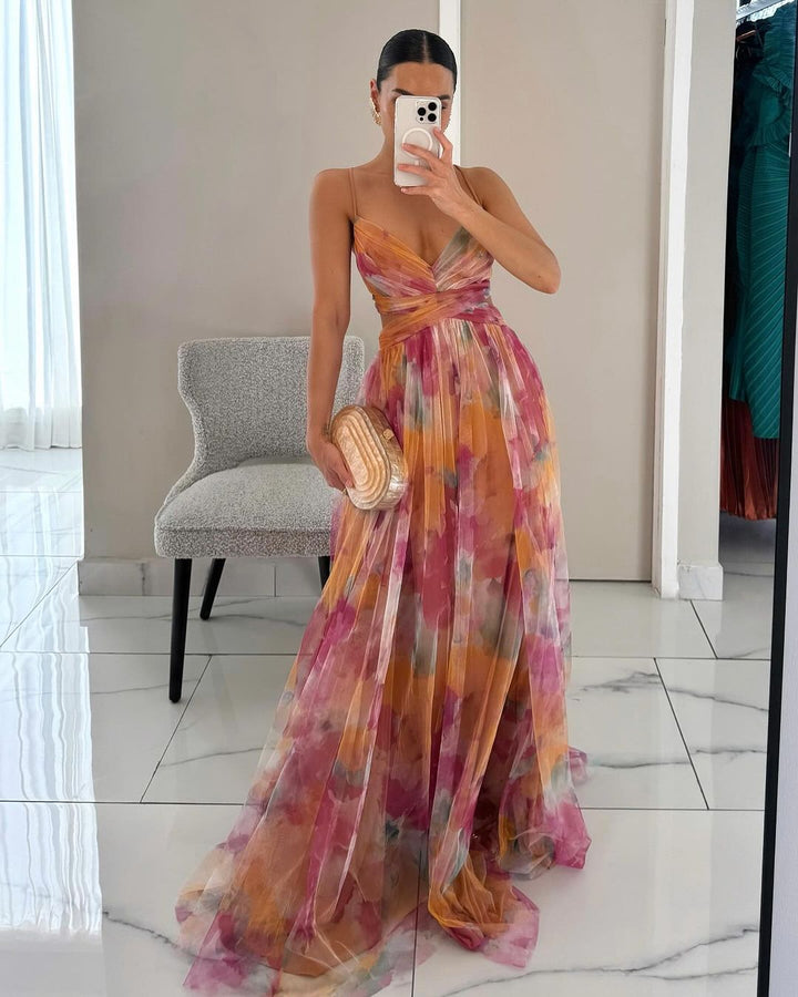 Alma – Maxi Vestido Floral