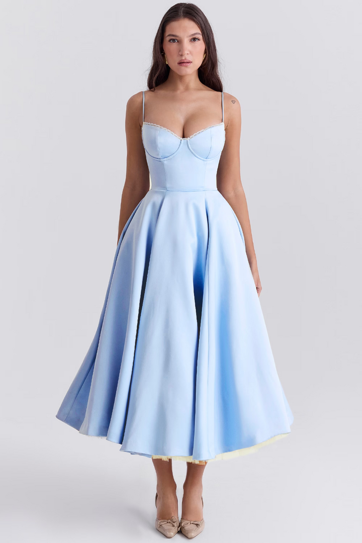 Ramona | Elegante Vestido A-line con Escote en V
