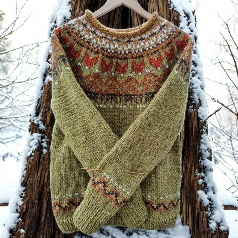 Alina™ | Suéter Fair Isle para Mujer