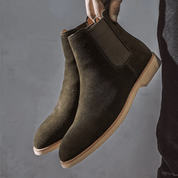 Pascal™ - Botas Chelsea de Ante Elegantes