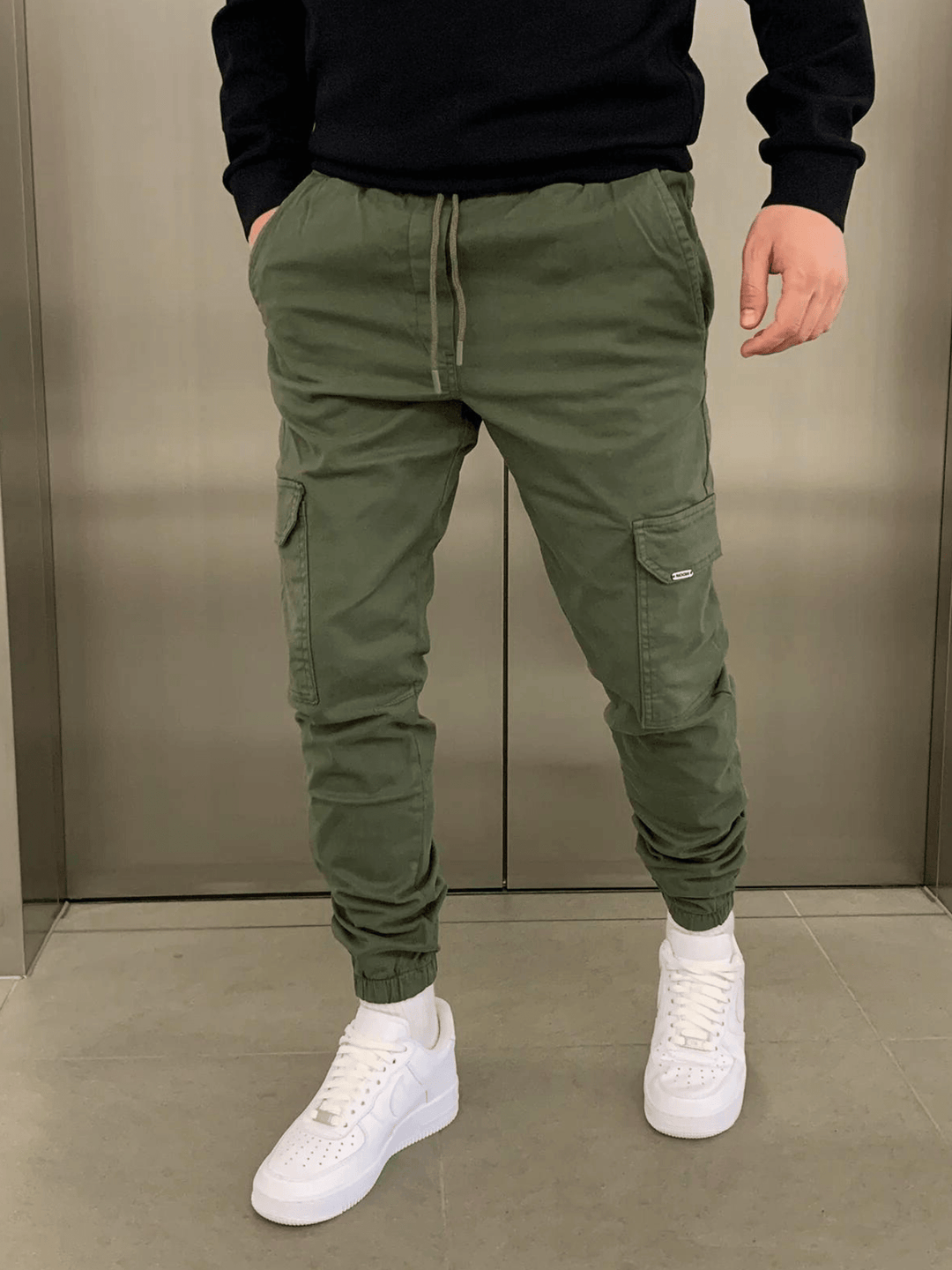 Laurent | Slim Fit Cargo Pantalones Jogger