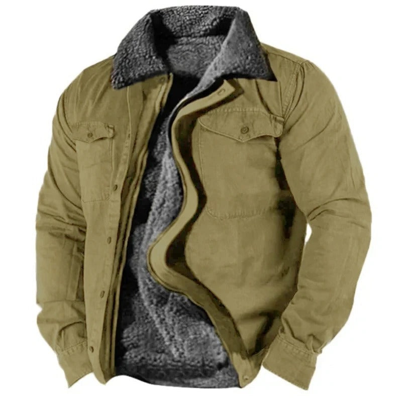 Steffen | Chaqueta de Sherpa Forrada