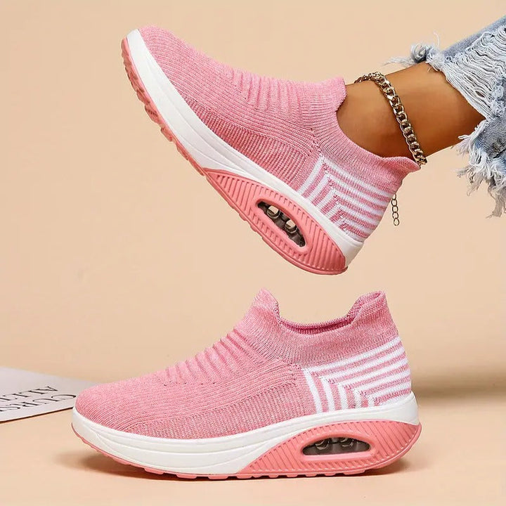 Gitte | Elegantes Zapatillas Slip-On de Punto