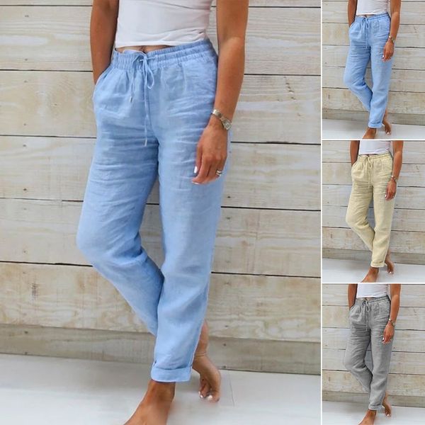 Monika | Pantalones Relaxed Fit con Cintura Ajustable