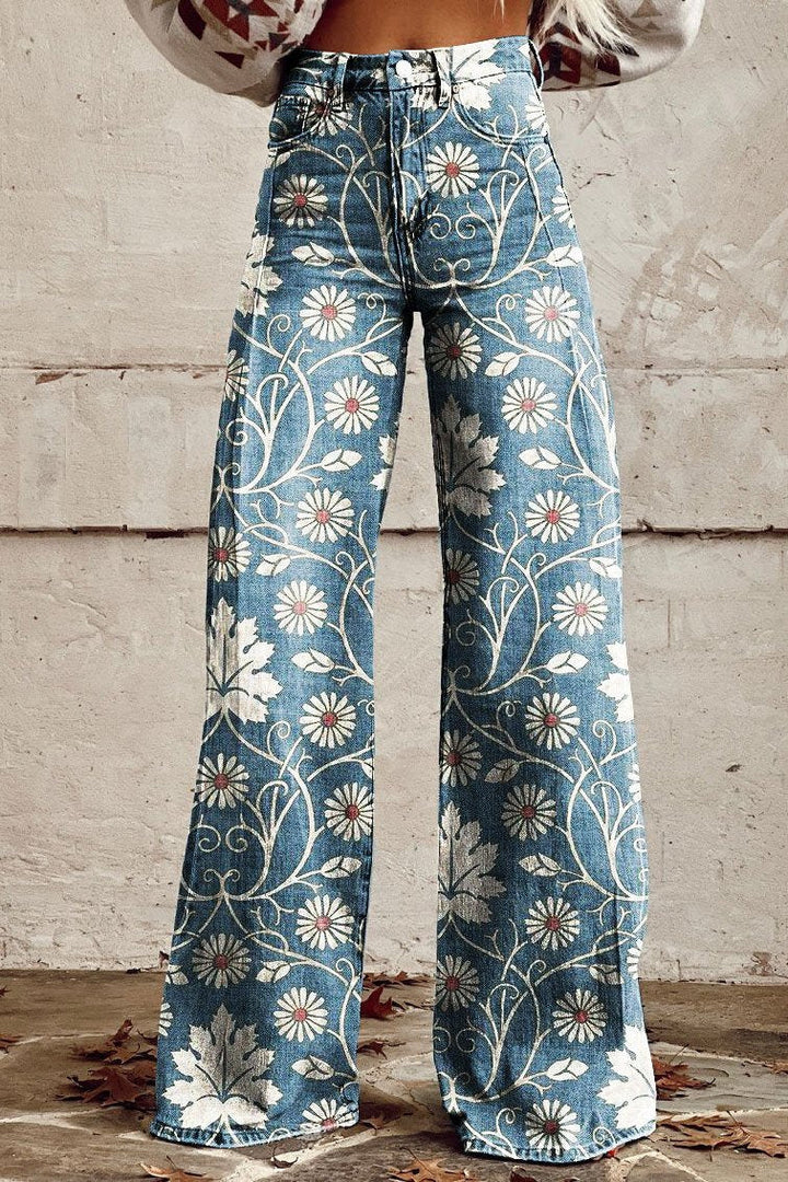 Luna | Pantalones Vintage Estilo Boho