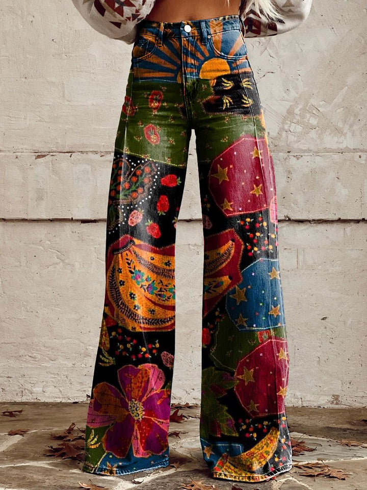 Luna | Pantalones Vintage Boho