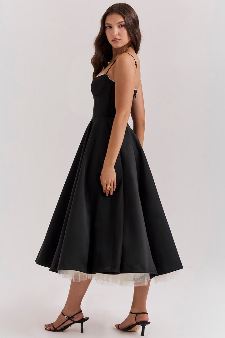 Ramona | Elegante Vestido A-line con Escote en V