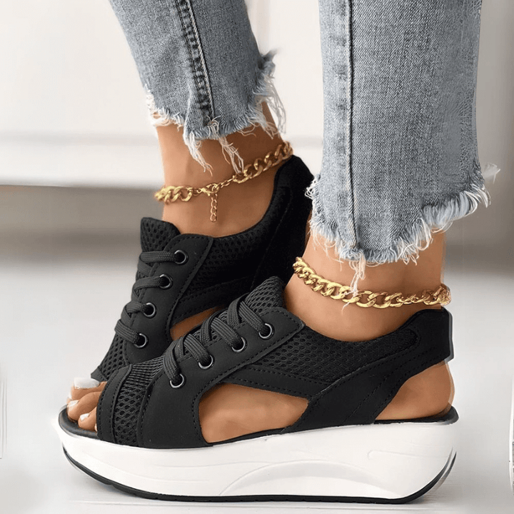 Aase | Elegantes Zapatillas de Plataforma