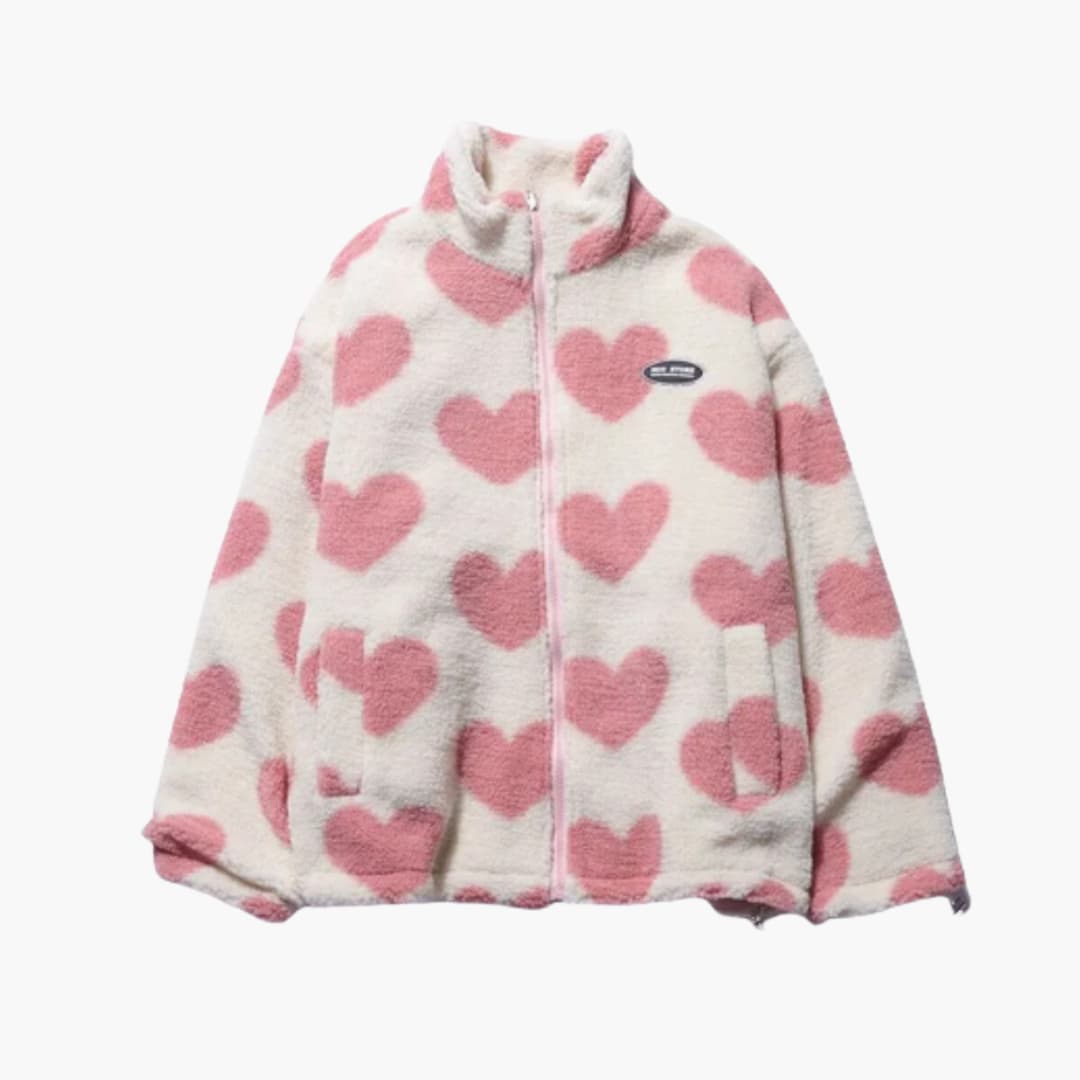 Anni™ - Abrigo Reversible con Diseño de Corazón