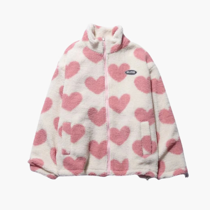 Anni™ - Abrigo Reversible con Diseño de Corazón
