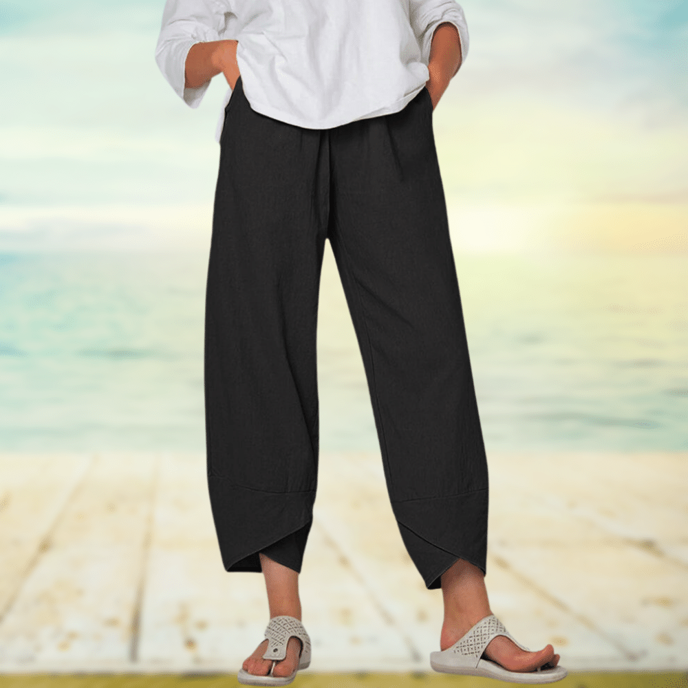 Marianne | Elegantes pantalones de pata ancha