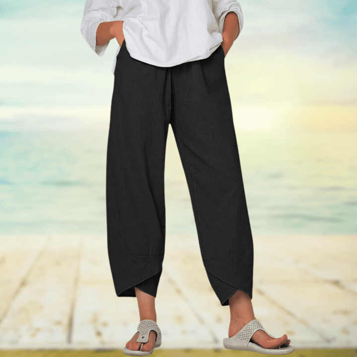 Marianne | Elegantes pantalones de pata ancha