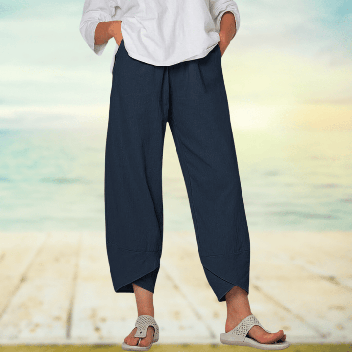 Marianne | Elegantes pantalones de pata ancha