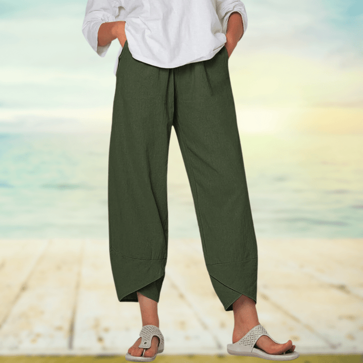 Marianne | Elegantes pantalones de pata ancha