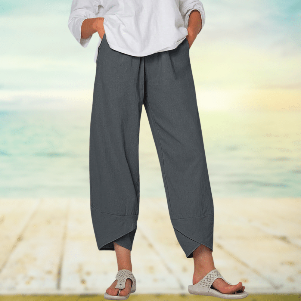 Marianne | Elegantes pantalones de pata ancha