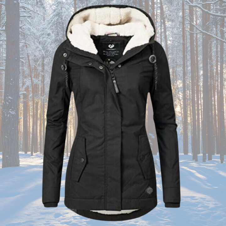 Patricia™ - Cálida Chaqueta Sherpa de Algodón