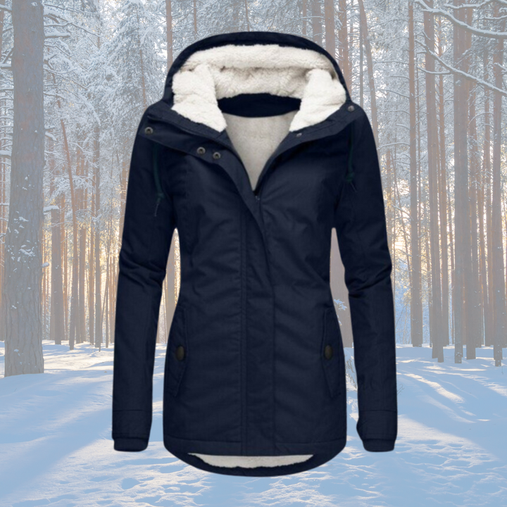 Patricia™ - Cálida Chaqueta Sherpa de Algodón
