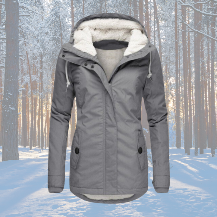 Patricia™ - Cálida Chaqueta Sherpa de Algodón