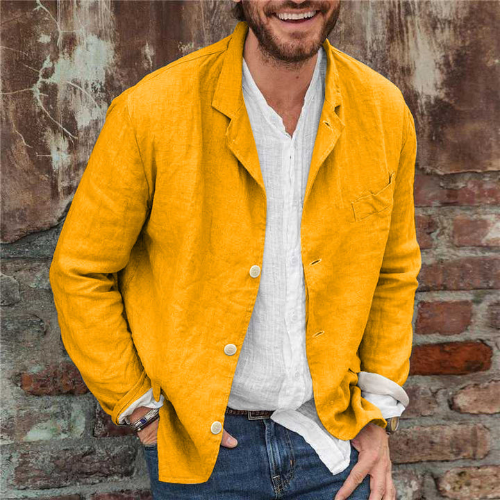 Svend | Chaqueta Elegante Casual con Cierre de Botones