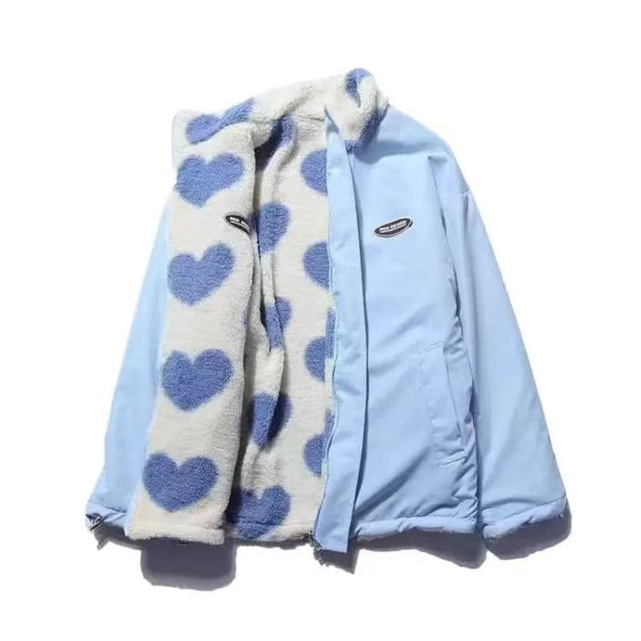 Anni™ - Abrigo Reversible con Diseño de Corazón
