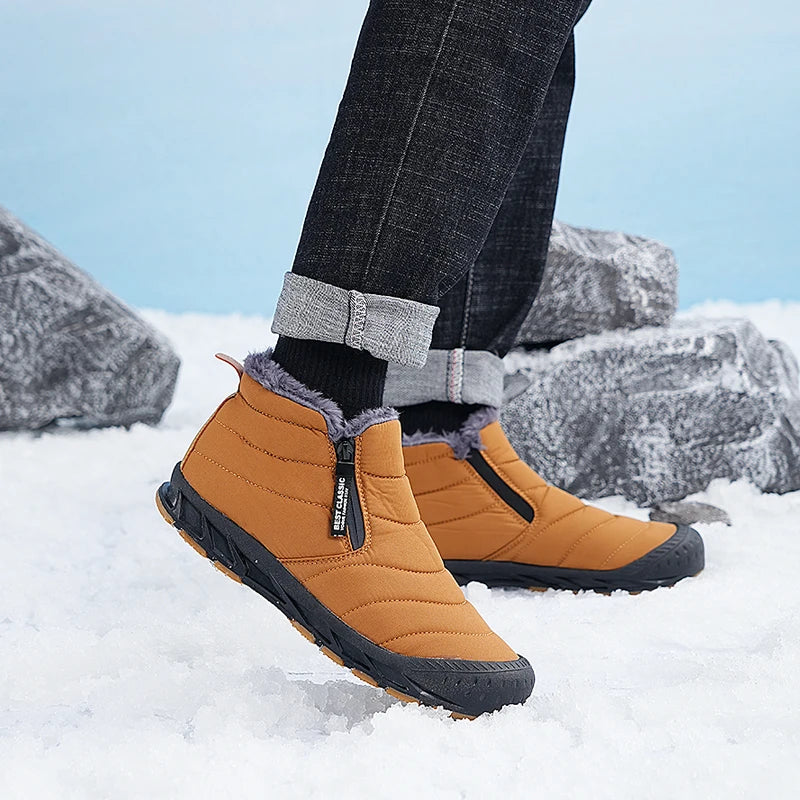Peder | Botas de Invierno Elegantes Slip-On
