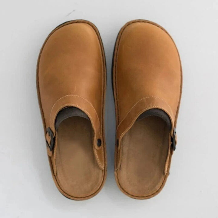 Cody™ | Elegantes Zuecos de Cuero Slip-On