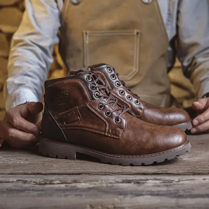 Michel™ - Botas de cuero casuales para hombre con estilo británico