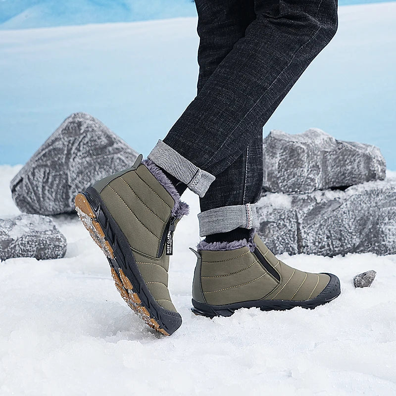 Peder | Botas de Invierno Elegantes Slip-On