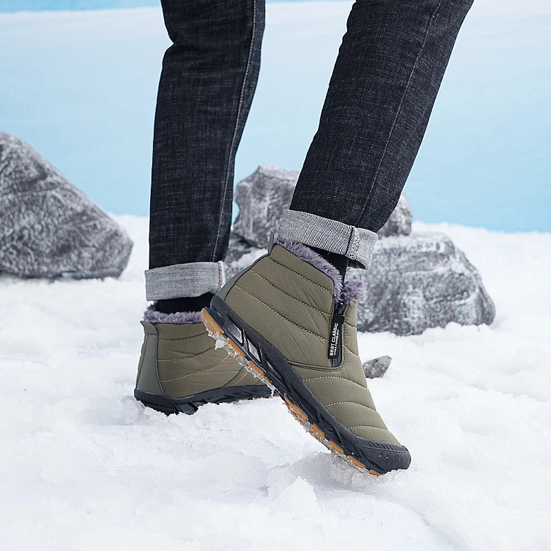 Peder | Botas de Invierno Elegantes Slip-On