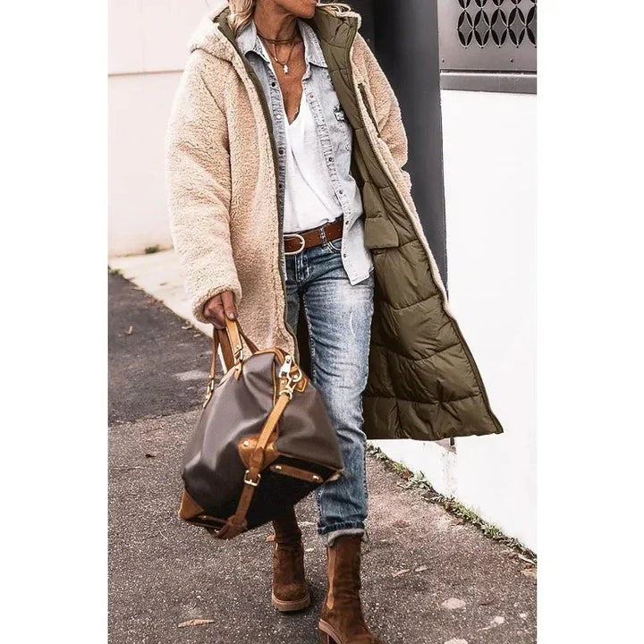 Jade™ - Elegante Chaqueta de Invierno Reversible
