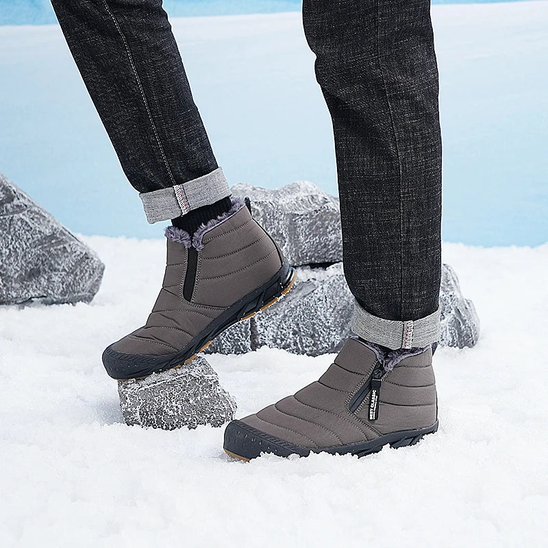 Peder | Botas de Invierno Elegantes Slip-On