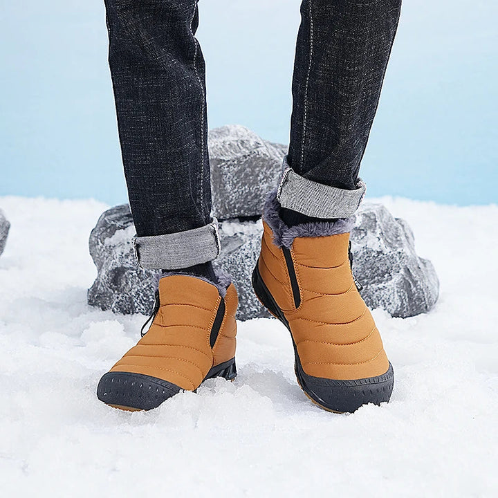 Peder | Botas de Invierno Elegantes Slip-On
