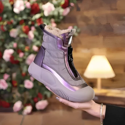 Sandra | Zapatillas de caña alta con acolchado Dame